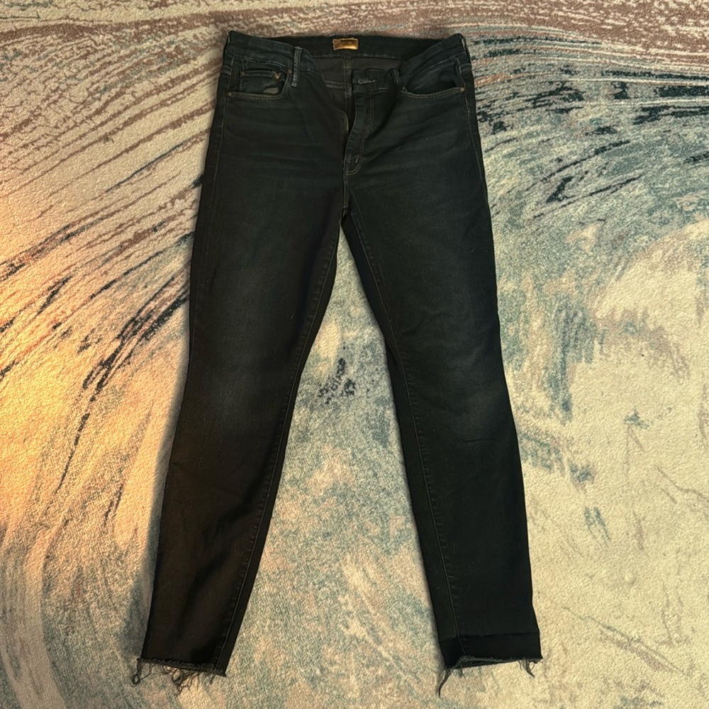 ☕ Mother The Looker Ankle Fray - “Coffee, Tea or Me” ☕